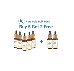 Pure Goldoil 30ml Bulk Pack 5 +2kpl